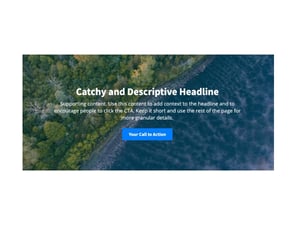 Parallax Hero Banner Module - Jake Addons for HubSpot CMS