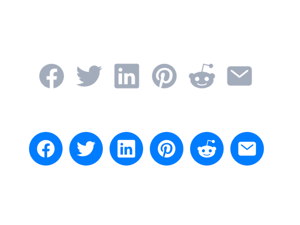 Social Sharing Buttons Module - Jake Addons for HubSpot CMS
