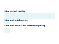 Horizontal and Vertical Spacer HubSpot Module for HubSpot CMS Hub